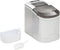 vidaXL IJsblokjesmachine 2.4 L 15 kg/24 u zwart