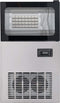 vidaXL IJsblokjesmachine 420 W 45 kg/24 u zwart