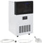 vidaXL IJsblokjesmachine 420 W 45 kg/24 u zwart