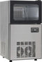 vidaXL IJsblokjesmachine 420 W 45 kg/24 u zwart