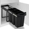 vidaXL - Inbouwprullenbak - uittrekbaar - soft-close - 20 - L