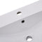 vidaXL - Inbouwwastafel - 101x39,5x18,5 - cm - keramiek - wit