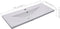 vidaXL - Inbouwwastafel - 101x39,5x18,5 - cm - keramiek - wit