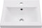 vidaXL - Inbouwwastafel - 42x39x18 - cm - keramiek - wit