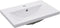 vidaXL - Inbouwwastafel - 61x39,5x18,5 - cm - keramiek - wit