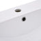 vidaXL - Inbouwwastafel - 91x39,5x18,5 - cm - keramiek - wit