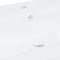 vidaXL - Inbouwwastafel - met - kraan - 101x39x18 - cm - keramiek - wit