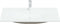 vidaXL - Inbouwwastafel - met - kraan - 101x39x18 - cm - keramiek - wit