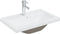 vidaXL - Inbouwwastafel - met - kraan - 61x39x18 - cm - keramiek - wit
