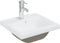 vidaXL - Inbouwwastafel - met - kraan - 61x39x18 - cm - keramiek - wit