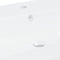 vidaXL - Inbouwwastafel - met - kraan - 81x39x18 - cm - keramiek - wit