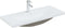 vidaXL - Inbouwwastafel - met - kraan - 91x39x18 - cm - keramiek - wit