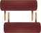 vidaXL - Inklapbare - massagetafel - 2 - zones - met - houten - frame - (Rood)