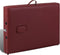 vidaXL - Inklapbare - massagetafel - 2 - zones - met - houten - frame - (Rood)