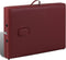 vidaXL - Inklapbare - massagetafel - 3 - zones - met - houten - frame - (Rood)