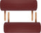 vidaXL - Inklapbare - massagetafel - 3 - zones - met - houten - frame - (Rood)