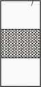 vidaXL - Inloopdouchewand - 100x195 - cm - ESG-glas - transparant - en - zwart