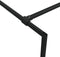 vidaXL - Inloopdouchewand - 100x195 - cm - halfmat - ESG-glas - zwart