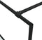 vidaXL - Inloopdouchewand - 100x195 - cm - halfmat - ESG-glas - zwart