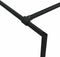 vidaXL - Inloopdouchewand - 100x195 - cm - transparant - ESG-glas - zwart