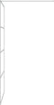 vidaXL - Inloopdouchewand - 100x195 - cm - transparant - ESG-glas - zilverkleurig