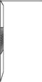 vidaXL - Inloopdouchewand - 100x195 - cm - transparant - ESG-glas - zwart