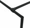 vidaXL - Inloopdouchewand - 115x195 - cm - transparant - ESG-glas - zwart