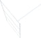vidaXL - Inloopdouchewand - 115x195 - cm - transparant - ESG-glas - wit