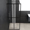 vidaXL - Inloopdouchewand - 140x195 - cm - transparant - gehard - glas