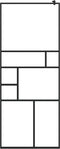 vidaXL - Inloopdouchewand - 80x195 - cm - ESG-glas - transparant - en - zwart