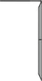 vidaXL - Inloopdouchewand - 80x195 - cm - transparant - gehard - glas