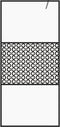 vidaXL - Inloopdouchewand - 90x195 - cm - ESG-glas - transparant - en - zwart