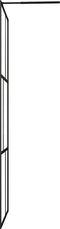 vidaXL - Inloopdouchewand - 90x195 - cm - gehard - glas - zwart