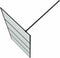 vidaXL - Inloopdouchewand - 90x195 - cm - mat - ESG-glas - zwart
