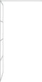 vidaXL - Inloopdouchewand - 90x195 - cm - transparant - ESG-glas - zilverkleurig