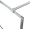 vidaXL - Inloopdouchewand - 90x195 - cm - transparant - ESG-glas - zilverkleurig