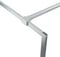vidaXL - Inloopdouchewand - 90x195 - cm - transparant - ESG-glas - zilverkleurig