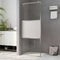 vidaXL - Inloopdouchewand - halfmat - 100x195 - cm - ESG-glas
