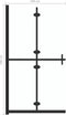 vidaXL - Inloopdouchewand - inklapbaar - 100x190 - cm - ESG-glas - transparant