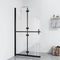 vidaXL - Inloopdouchewand - inklapbaar - 110x190 - cm - ESG-glas - halfmat