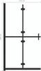 vidaXL - Inloopdouchewand - inklapbaar - 120x190 - cm - ESG-glas - transparant