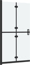vidaXL - Inloopdouchewand - inklapbaar - 70x190 - cm - ESG-glas - mat