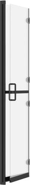 vidaXL - Inloopdouchewand - inklapbaar - 70x190 - cm - ESG-glas - mat