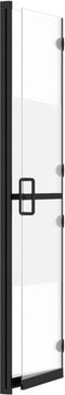 vidaXL - Inloopdouchewand - inklapbaar - 70x190 - cm - ESG-glas - halfmat