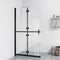vidaXL - Inloopdouchewand - inklapbaar - 90x190 - cm - ESG-glas - halfmat