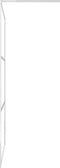 vidaXL - Inloopdouchewand - mat - 80x195 - cm - ESG-glas
