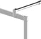 vidaXL - Inloopdouchewand - mat - 90x195 - cm - ESG-glas