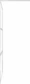 vidaXL - Inloopdouchewand - mat - 90x195 - cm - ESG-glas