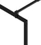 vidaXL - Inloopdouchewand - transparant - 115x195 - cm - ESG-glas - zwart