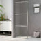 vidaXL - Inloopdouchewand - transparant - 90x195 - cm - ESG-glas